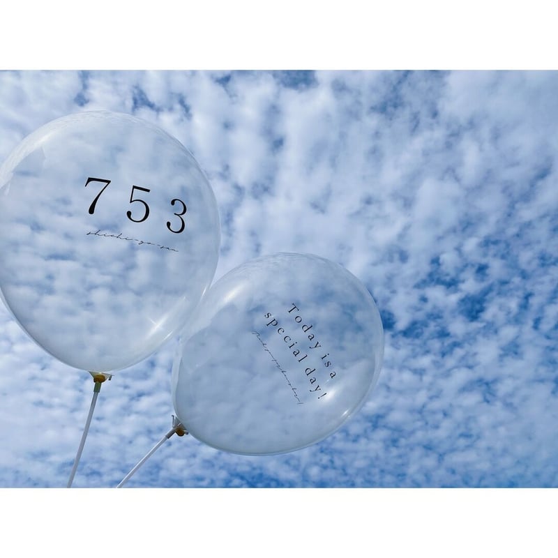 風船ページ Balloon / 七五三（ 風船用スティック2本&2個set） | AWINS.CO
