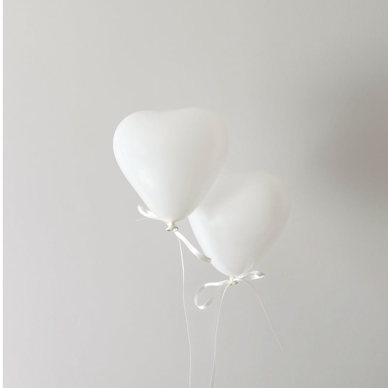 mini size ｝heart balloon / 5piece set | AWINS.CO