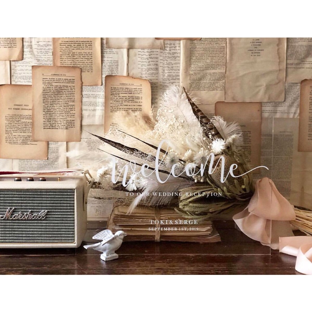 ウェルカムボード aoao FIELD STYLE JAPAN 2025 ::: SeaSucker x APIO Booth no.724