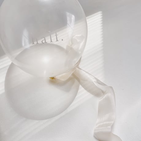 Balloon / ハーフバースデー （2個set）