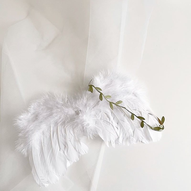 angel 's wing / 天使の羽＆ヘアバンドset | AWINS.CO