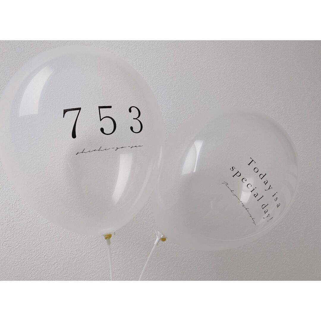 風船ページ 風船ページ Balloon / 七五三（ 風船用スティック2本&2個set） | AWINS.CO