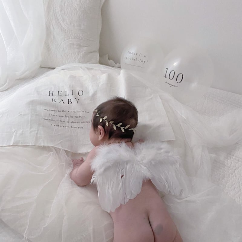 ハローベイビータペストリー　完成品 Hello Baby Tapestry - Just Born | ニューボーンフォト