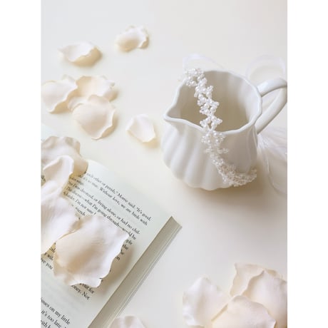 Artificial flower / rose petal / 2 color