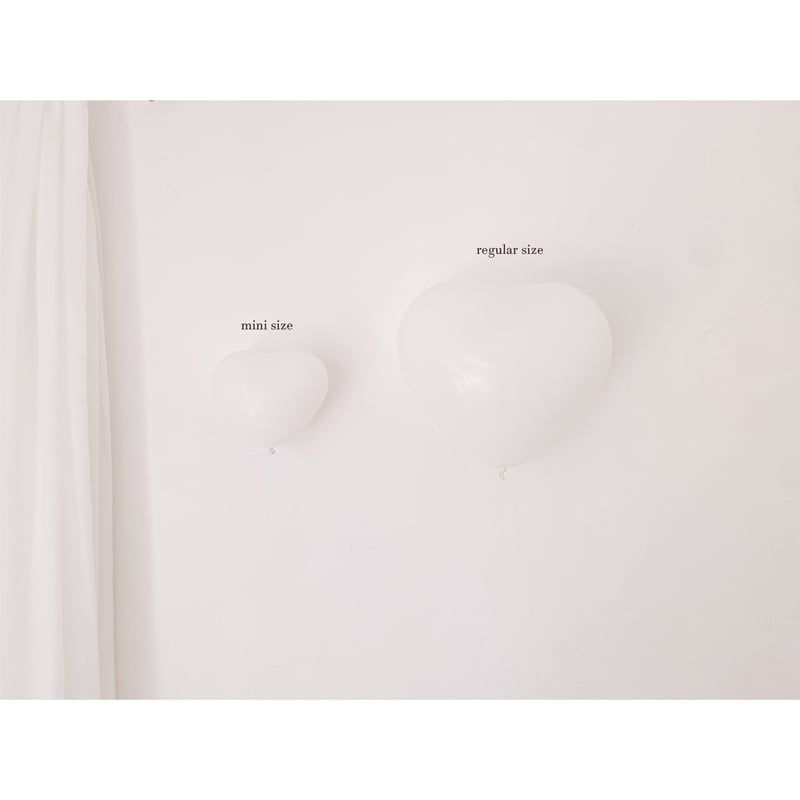 mini size ｝heart balloon / 5piece set | AWINS.CO