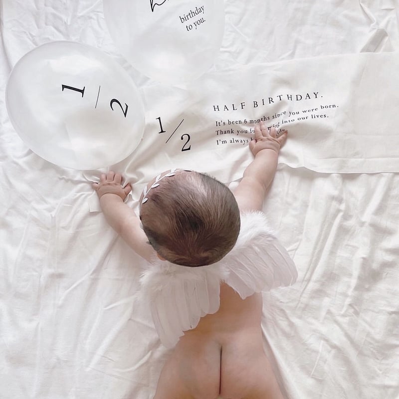 Birthday tapestry / half birthday -1/2 - | AWI