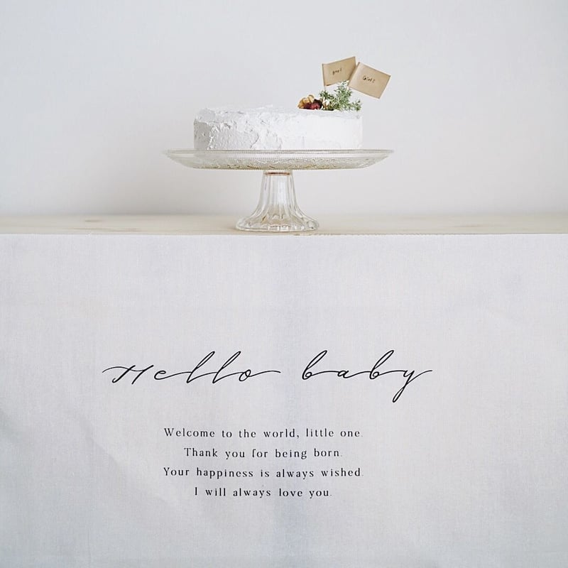 Newborn tapestry / Hello baby | AWINS.CO