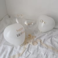 ｛ regular size ｝gold / heart balloon / 5 design