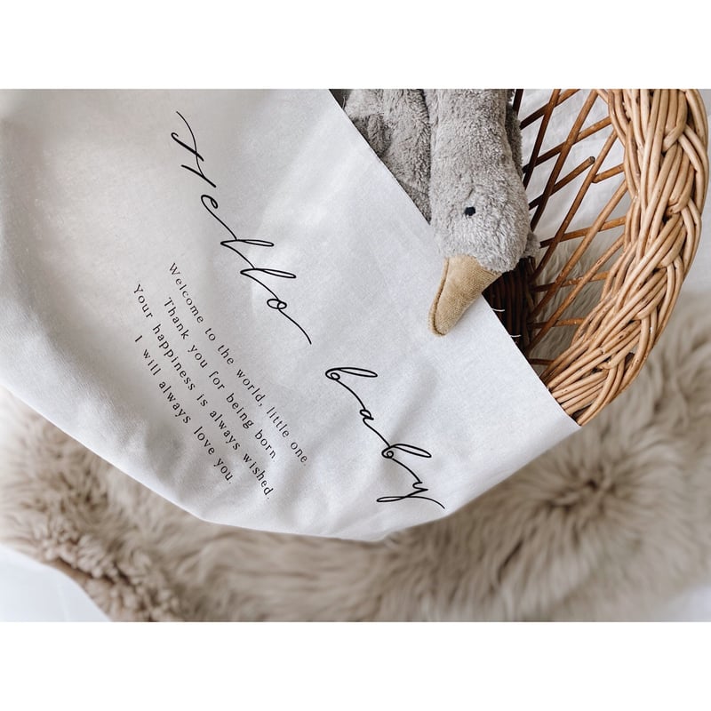 Newborn tapestry / Hello baby | AWINS.CO