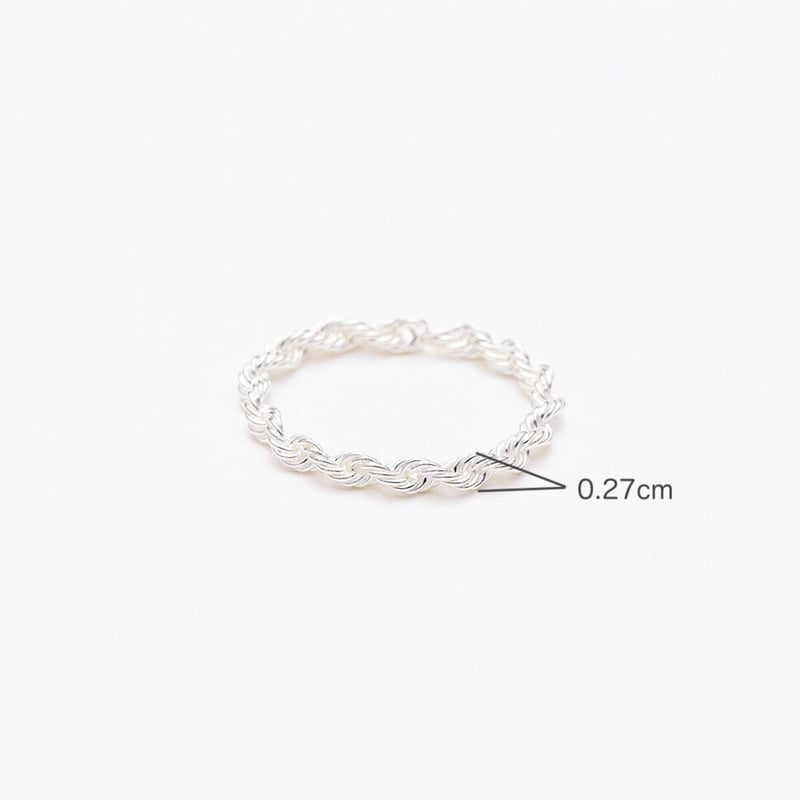 vortex ring 22R101 / silver | sumikaneko
