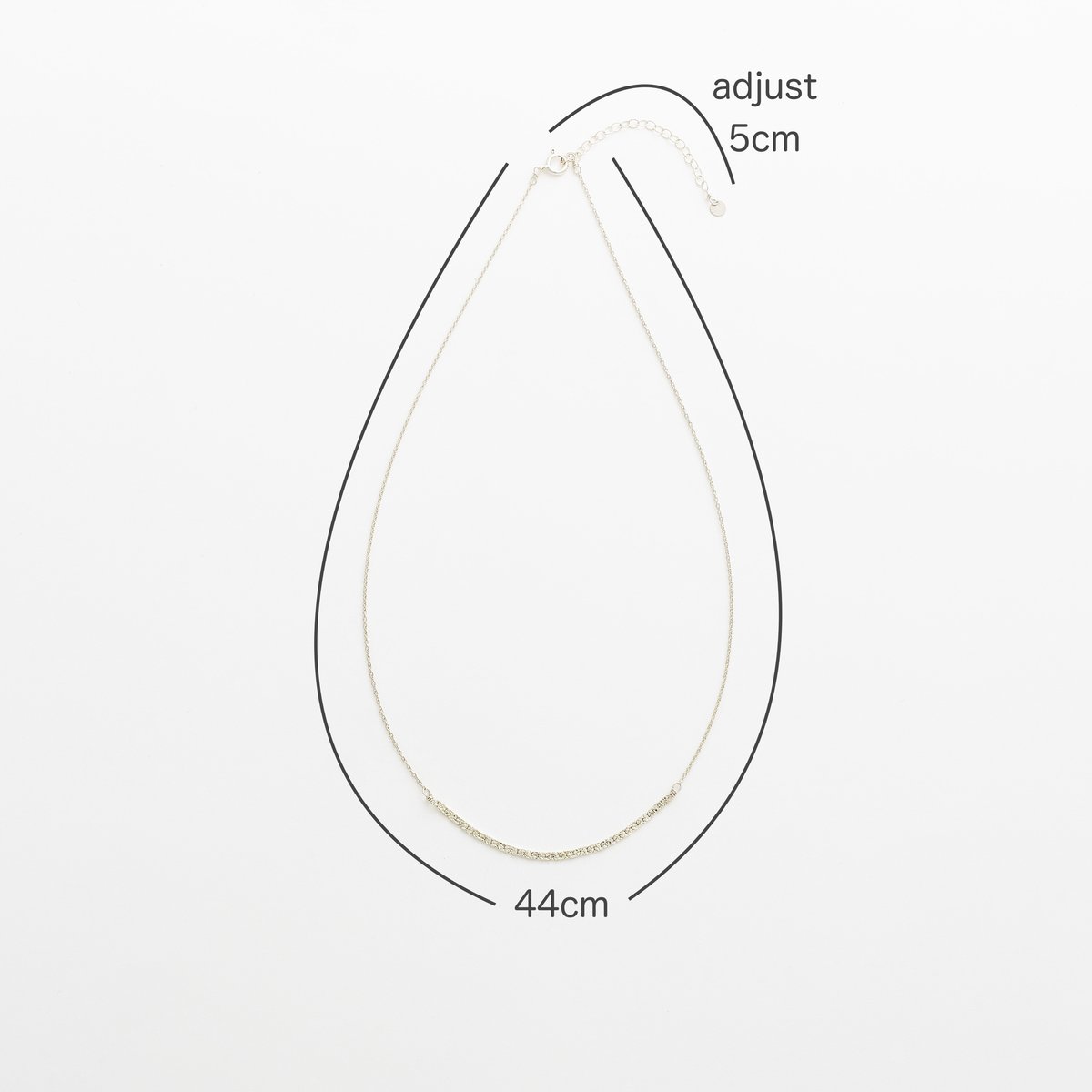 snake chain necklace 13N101 | sumikaneko