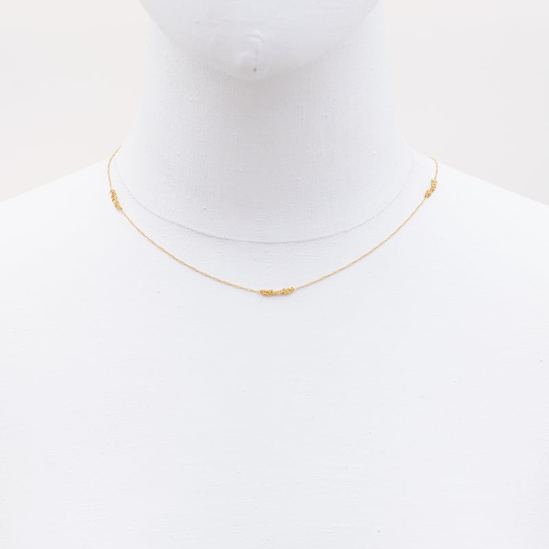 silver lining necklace 23N54 | sumikaneko