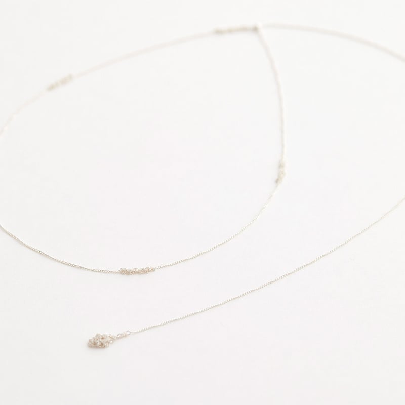 sumikaneko ネックレス silver lining necklace 23N54 | sumikaneko