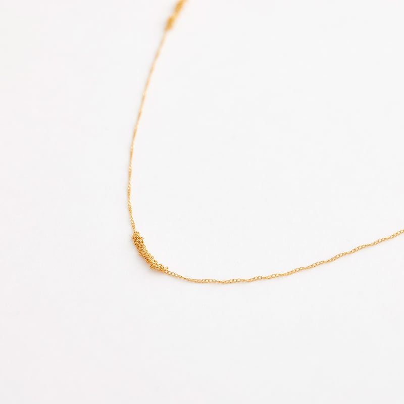 silver lining necklace 23N54 | sumikaneko