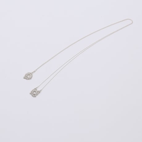 crystal 26R51silver#11リング,26N54K18GPネックレス&26N55silverネックレス
