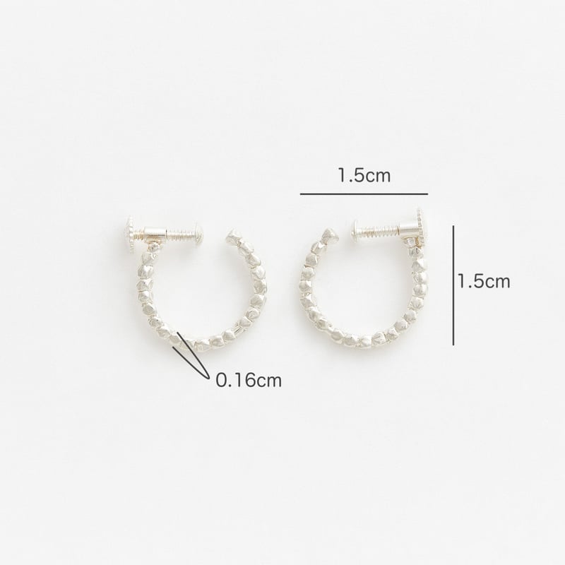 diamond fragment earring 18E301 | sumikaneko