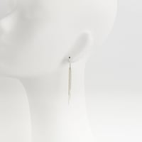 snake chain pierce 13P103 (片耳/one side) silver