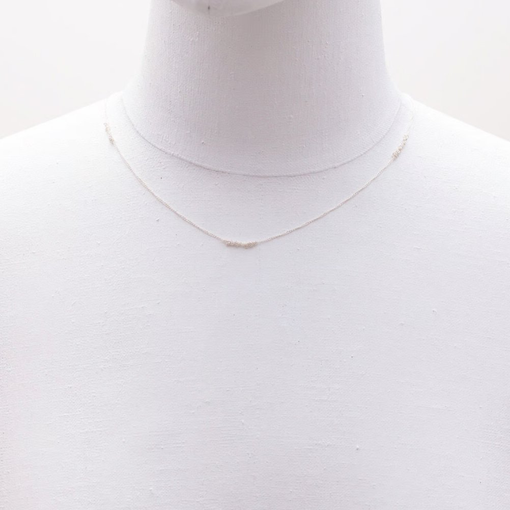silver lining necklace 23N54 | sumikaneko