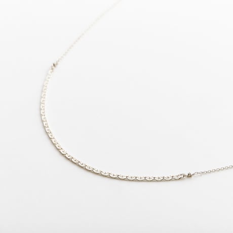 snake chain necklace 13N101 / silver