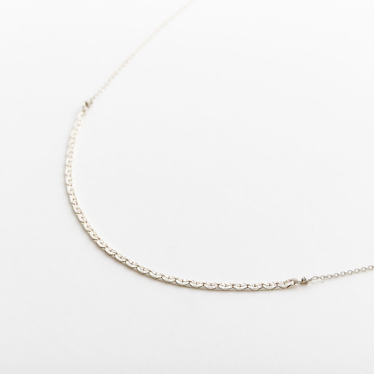 snake chain necklace 13N101 | sumikaneko