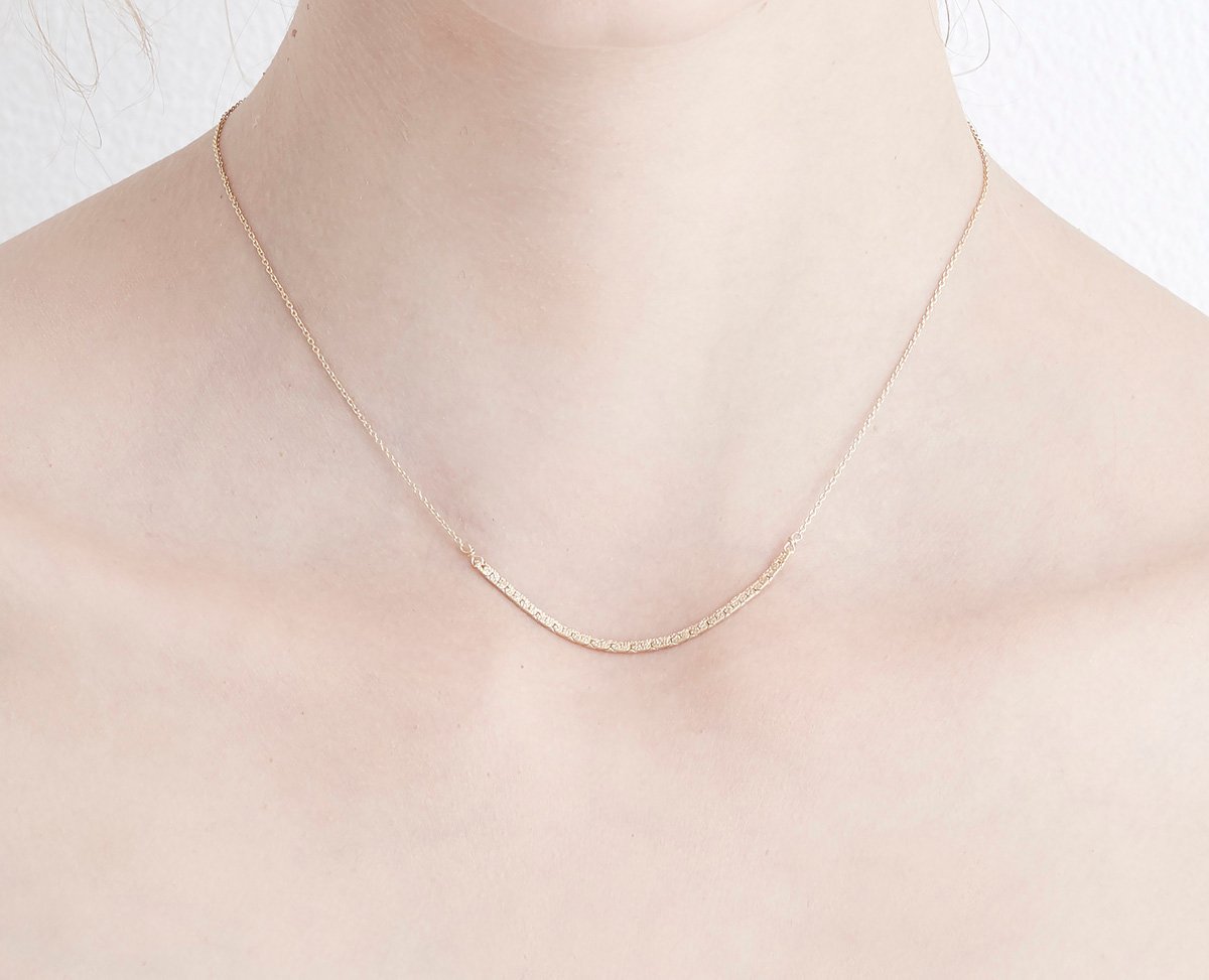 snake chain necklace 13N101 | sumikaneko