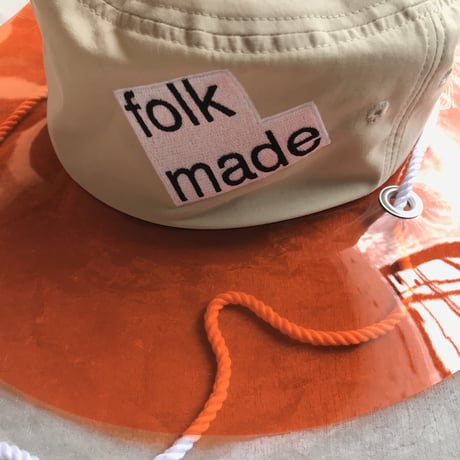 folk made lalique hat 54〜57㎝size