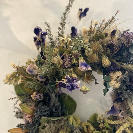 アマランサスのドーナツリース