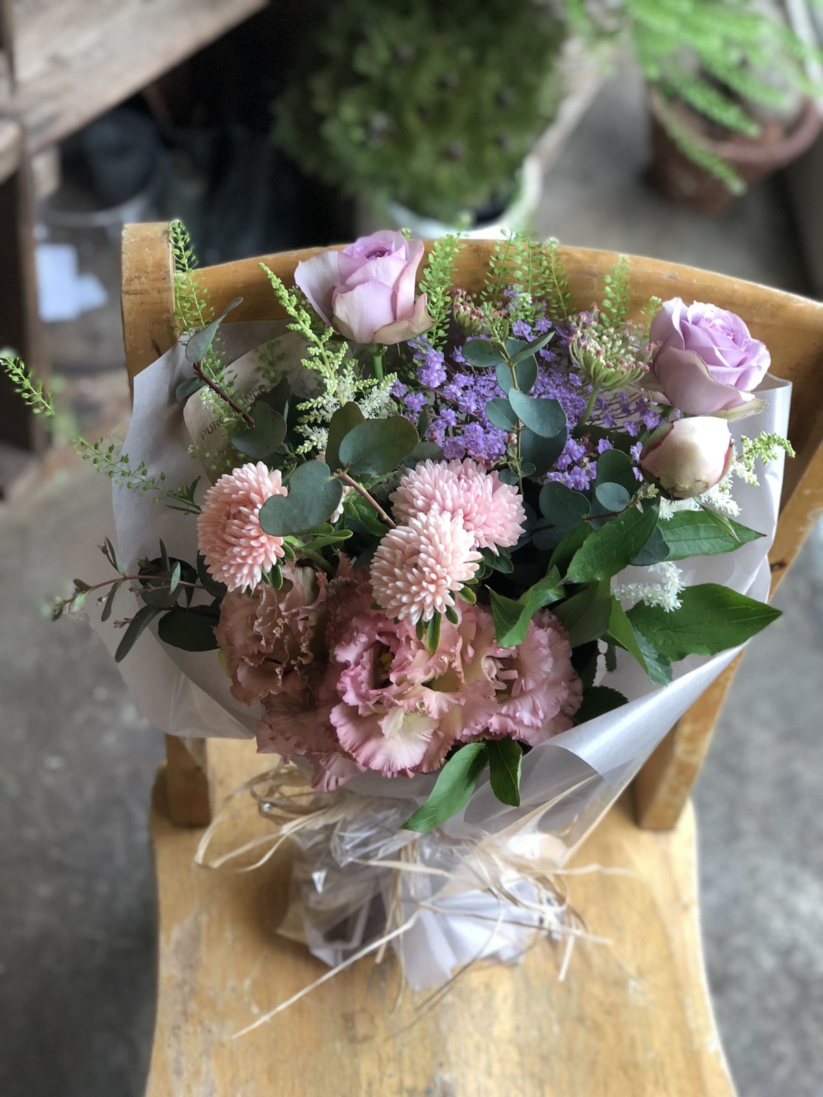 おすそ分け大量便Flower お届け日指定なし：おまかせブーケL (*中国/四国地方を除く本州