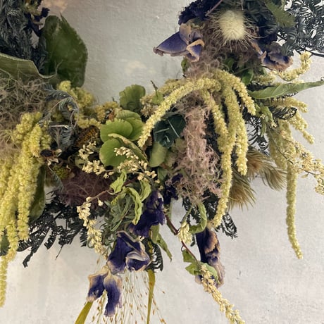 アマランサスのドーナツリース