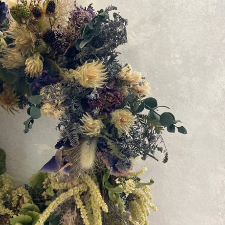 アマランサスのドーナツリース