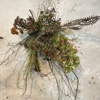 紫陽花ユニークのスワッグ