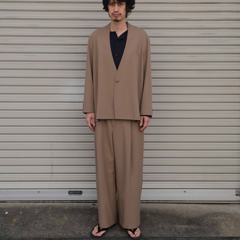 ka na ta one tack pants size1 ブラック one tack pants | Ka na ta