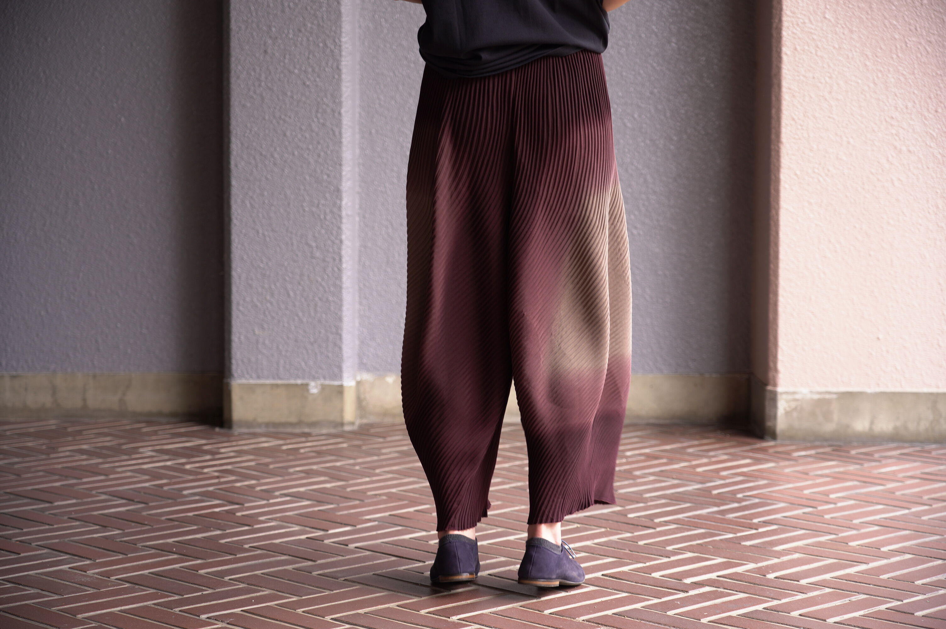 classic hida pants winered | Ka na ta