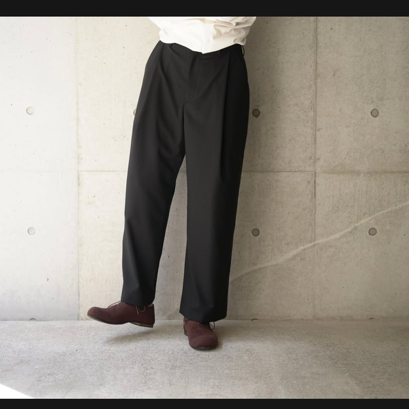 ka na ta one tack pants size2 ブラック one tack pants | Ka na ta