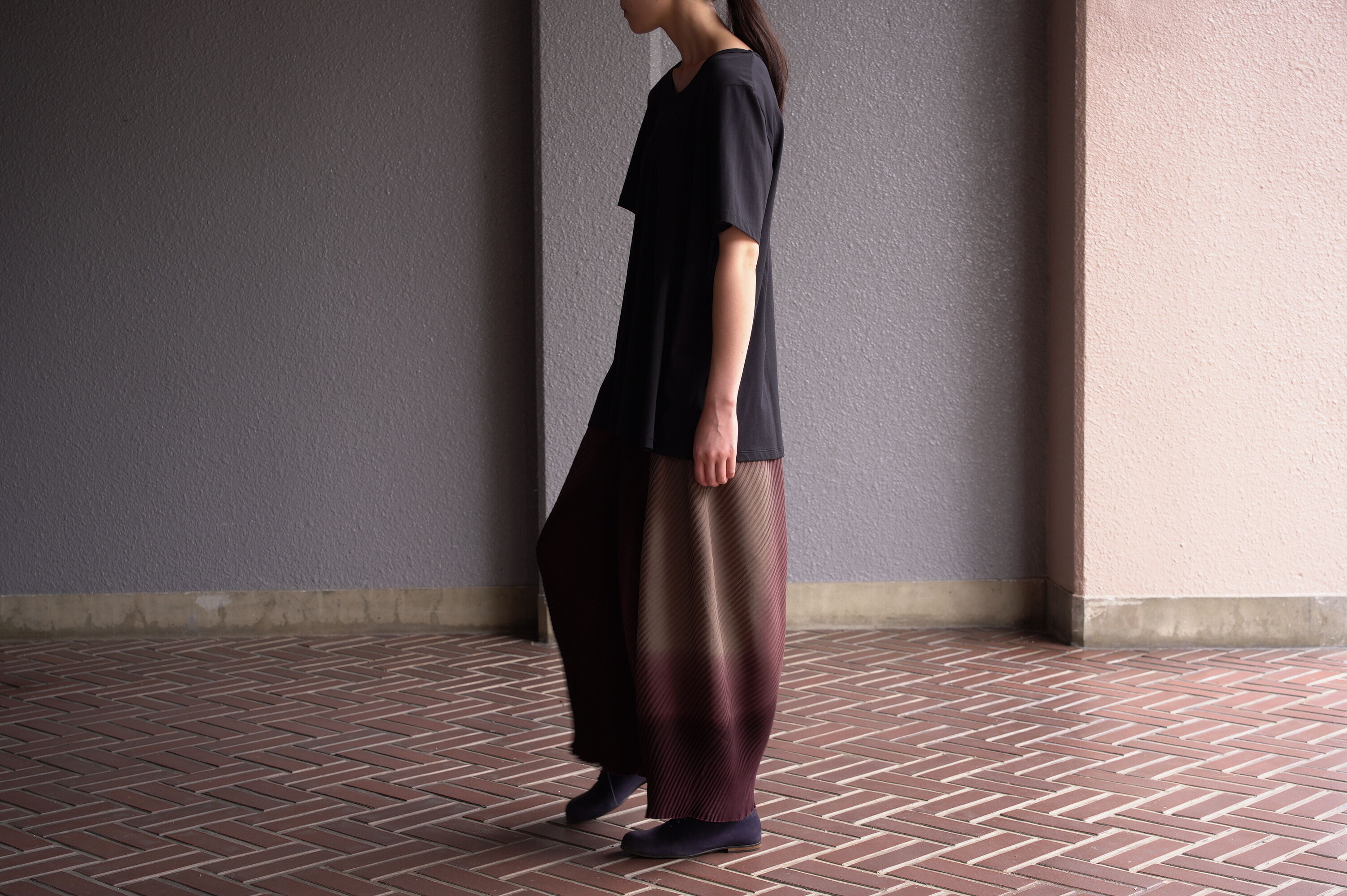 classic hida pants winered | Ka na ta
