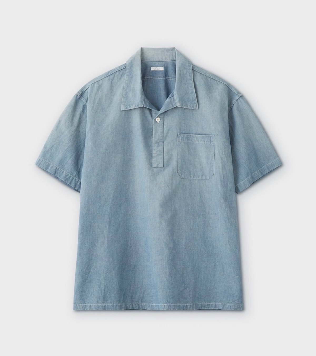 PHIGVEL‐MAKERS Co. CHAMBRAY PULLOVER SS SHIRT (