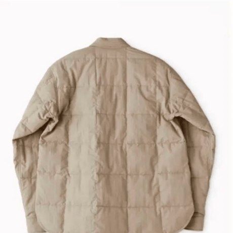 PHIGVEL‐MAKERS Co. FIELD DOWN SHIRTS (ECRU)