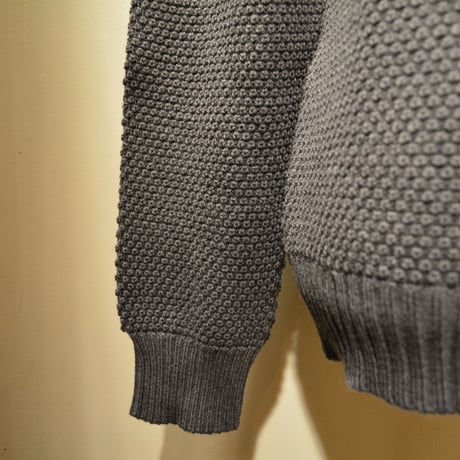 GRP WAFFLEKNIT‐mediumweight‐ grigio(ライトグレー)