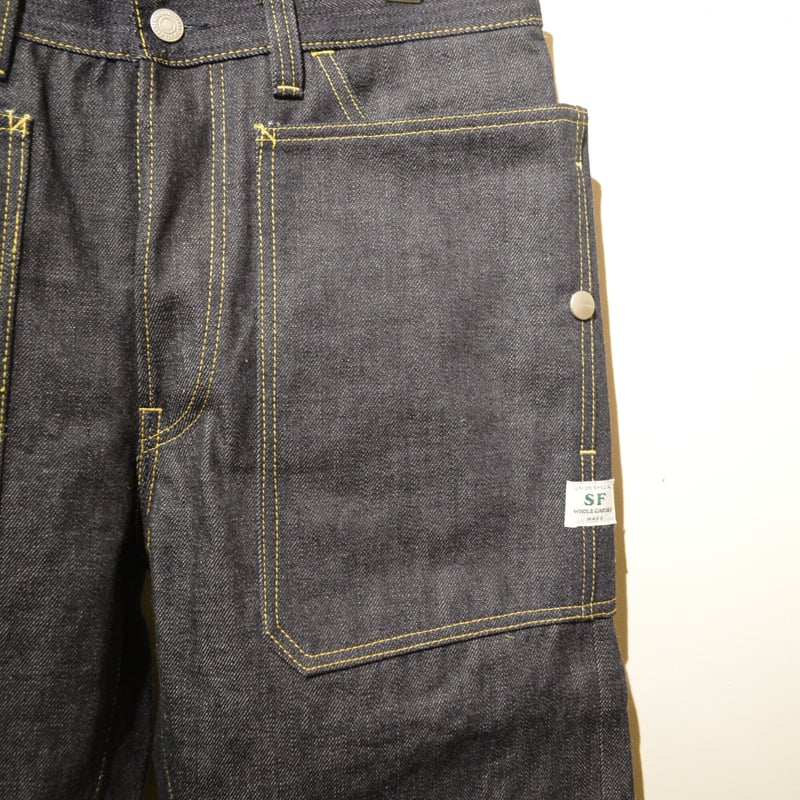 SASSAFRAS ‐Fall Leaf R Spray Pants‐ (14oz rigid