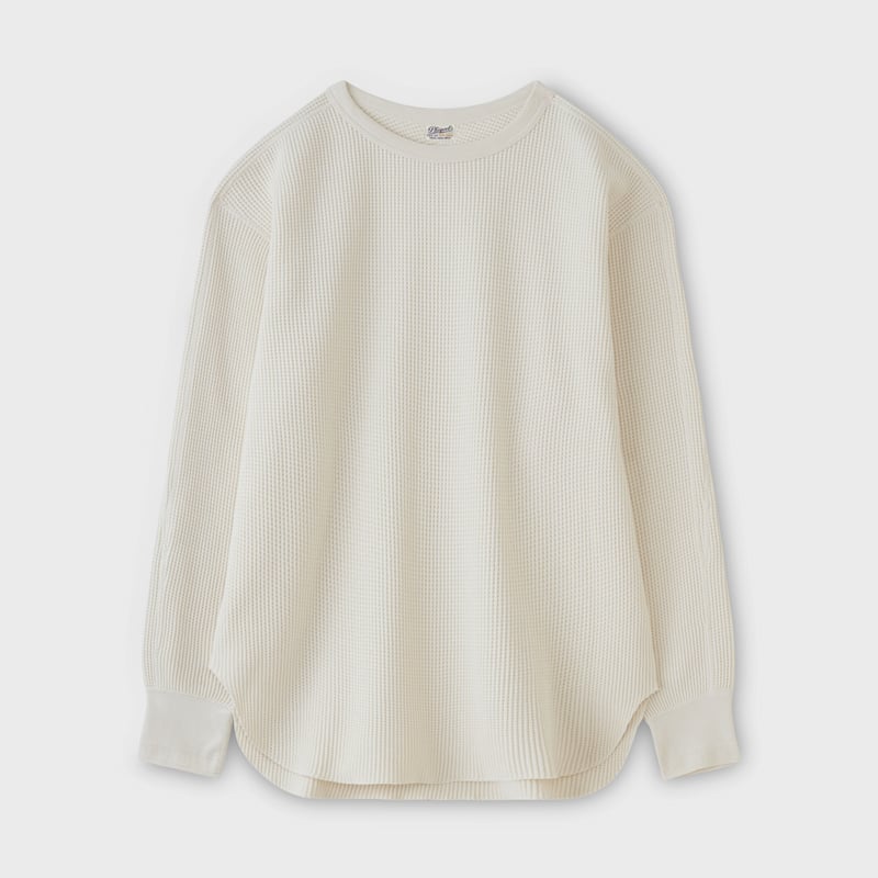 PHIGVEL‐MAKERS Co. HEAVY WAFFLE TOP （IVORY） |