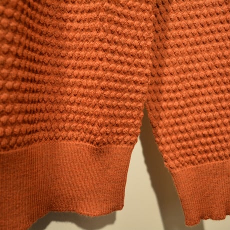 GRP  spotknit crew neck -arancio scuro-