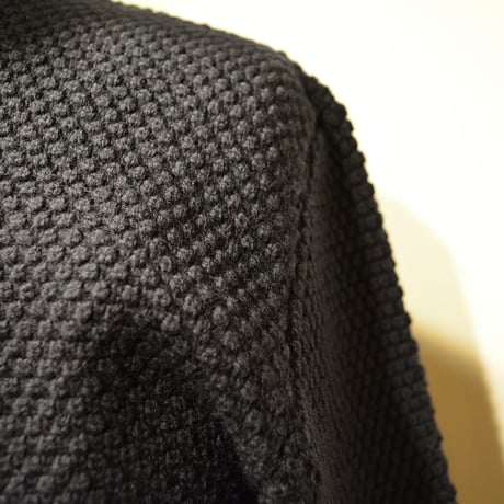 GRP WAFFLEKNIT‐mediumweight‐ blu notte (ネイビー)
