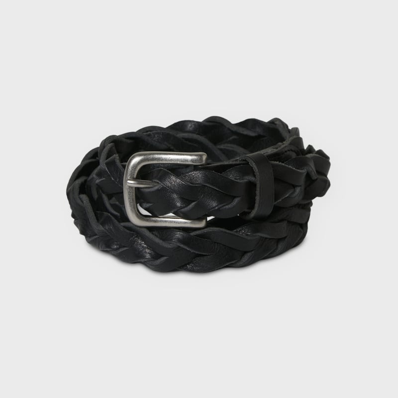 phigvel Leather Mesh Belt ブラック 福岡・SUPLEX（スープレックス）／PHIGVEL（フィグベル