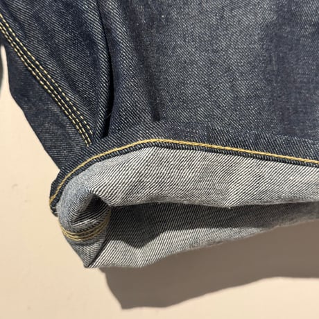 SASSAFRAS Fall Leaf Pants 1/2 13.5o.z Denim size Ｍ