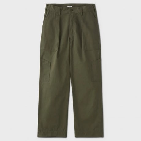 PHIGVEL‐MAKERS Co．Chino Cloth Flight Trousers (Forest)