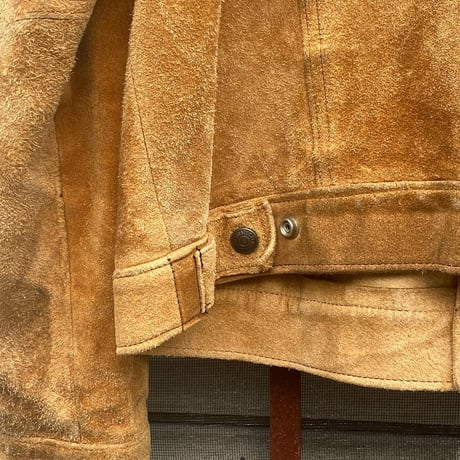 Levis 60's 3rd type suede jacket Big“E” -made in USA- GOOD CONDITION ‼︎