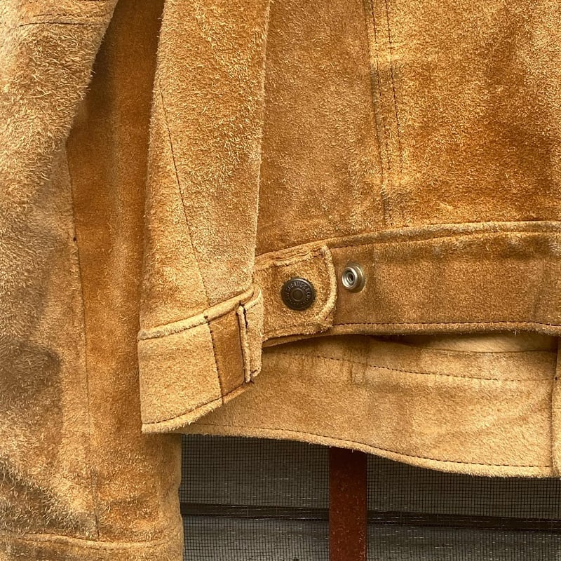Levis 60's 3rd type suede jacket Big“E” -made i...