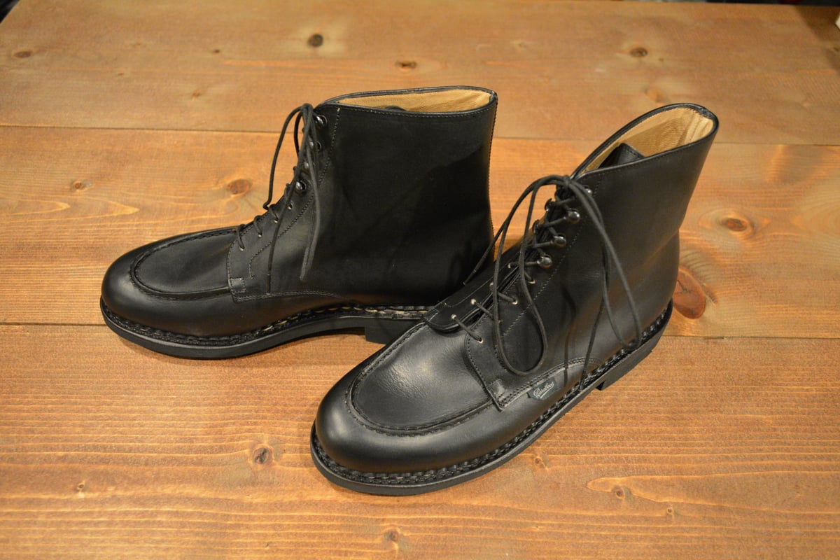 靴 Paraboots BEAULIEU 24cm paraboot -BEAULIEU- NOIR | credo on l