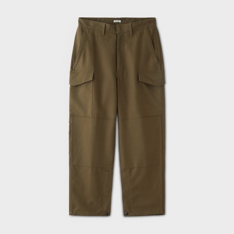 PHIGVEL‐MAKERS Co. DOUBE CLOTH CARGO TROUSERS