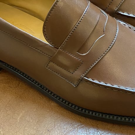 J.M.Weston Signature loafer #180 TAN BROWN size 6 D